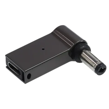 1Pcs 100W USB Type C to Dc Power Jack Connector USB C to Universal Laptop Power Adapter Plug Converter for Monitoring equipment 2