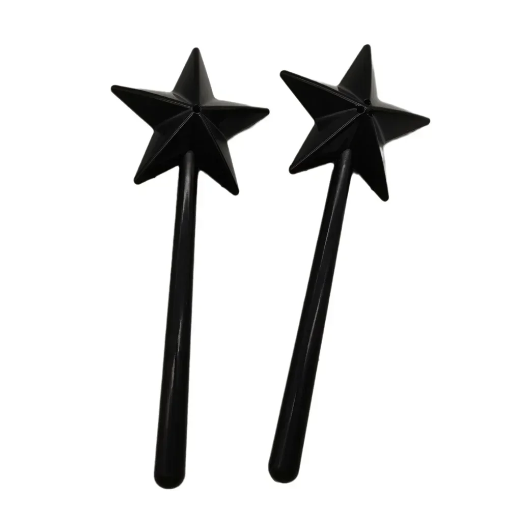 1/3 Hole Fairy Star Stick Salt & Pepper Shaker Magic Wand Spices Dispenser Cute Creative Kitchen Salt Control Bottle salt shaker spices bottle salt pepper shakers