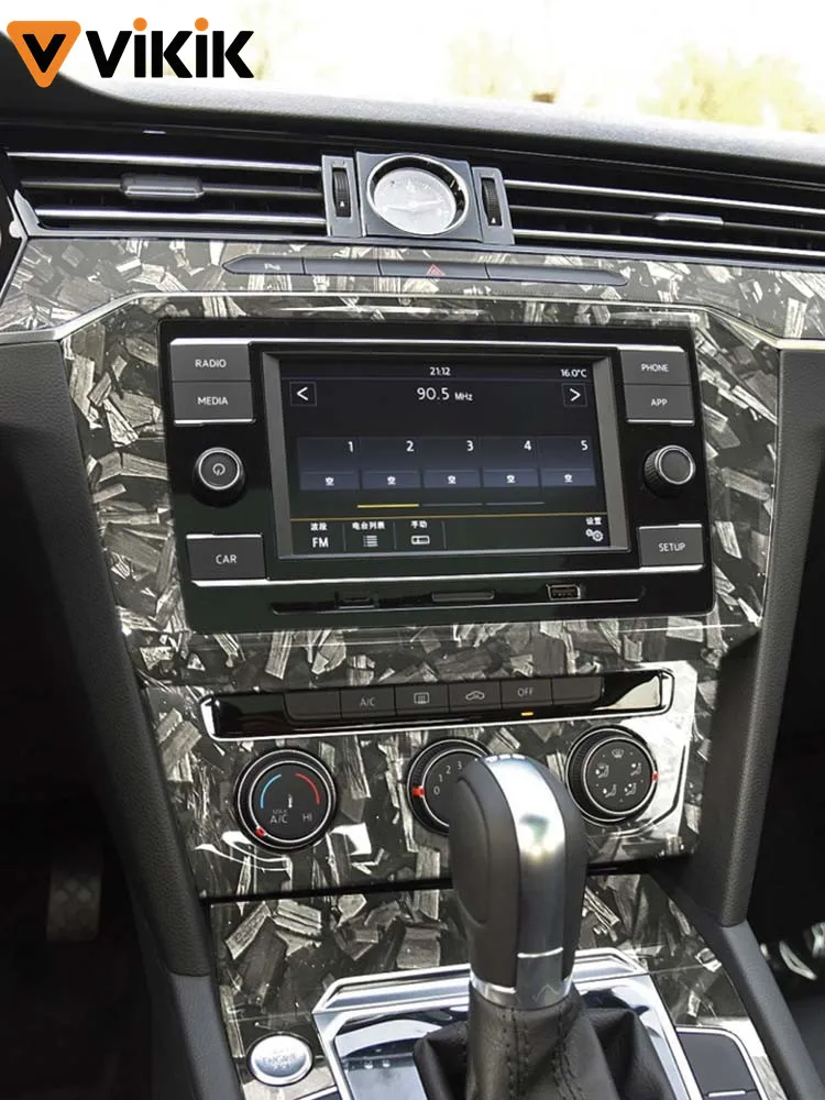 Glossy carbon fiber sticker