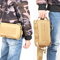 Molle Tactical Pouch Hunter Waist Bag Molle Chest Shoulder Pack Men Camping Hunting Airsoft Emergency First Aid Medical Pack 1
