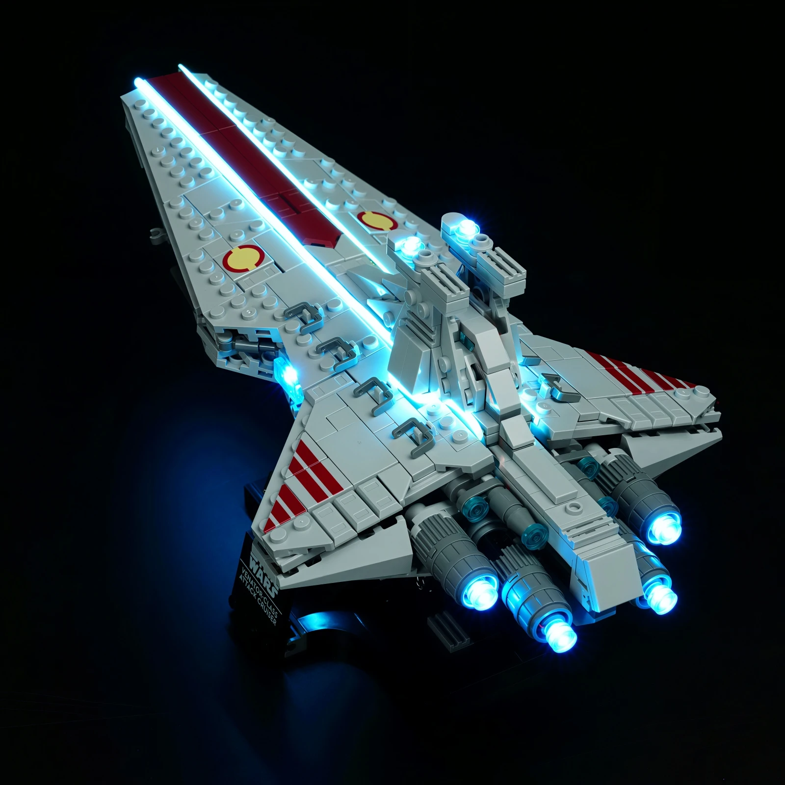 레고 75441 베네터급 공격 순양함용 MAXCXT LED 조명 DIY 장식 램프 (빌딩 블록 세트는 포함되지 않음)