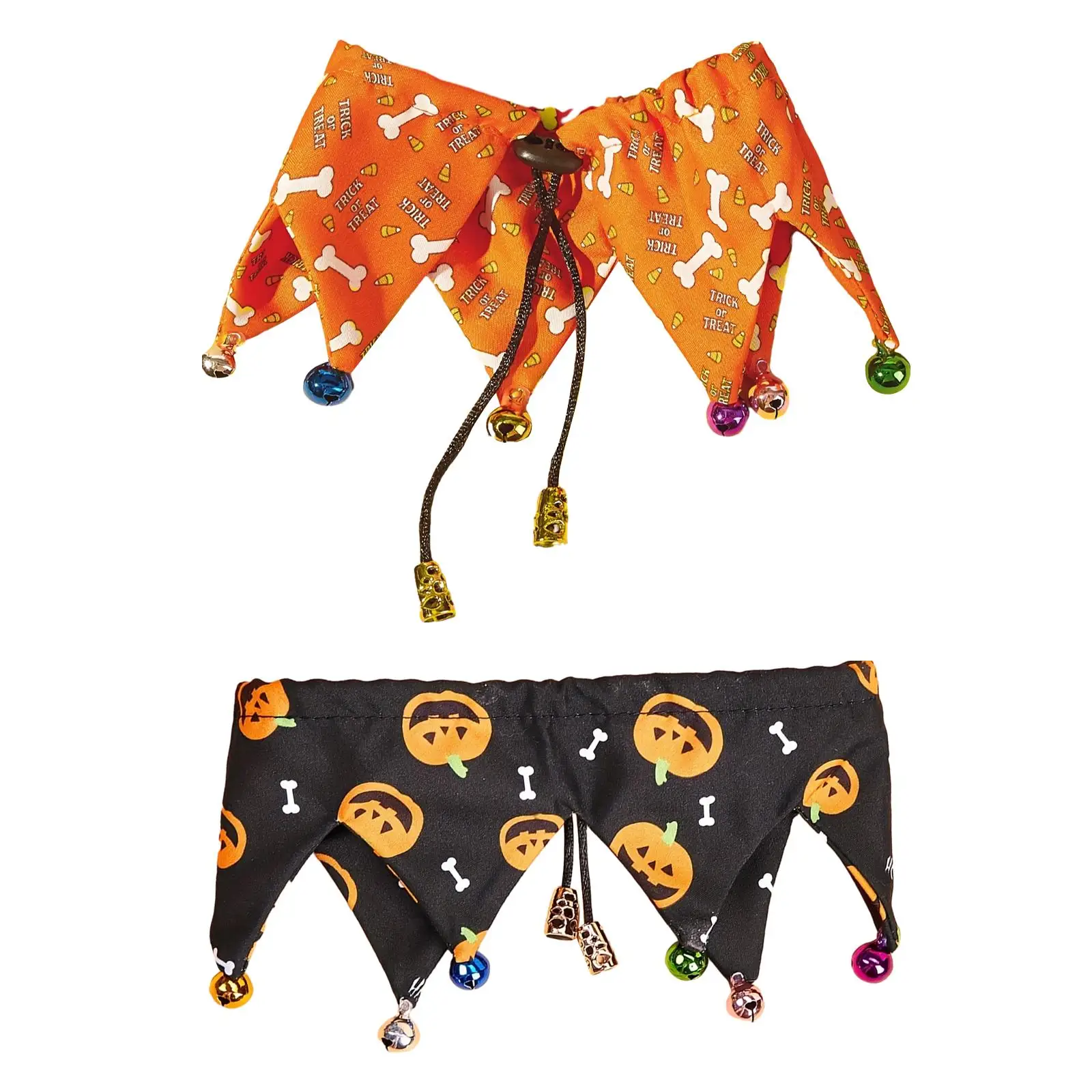 

Halloween Pet Cat Collar Dog Bibs Scarf Bandana for Small Medium Dogs