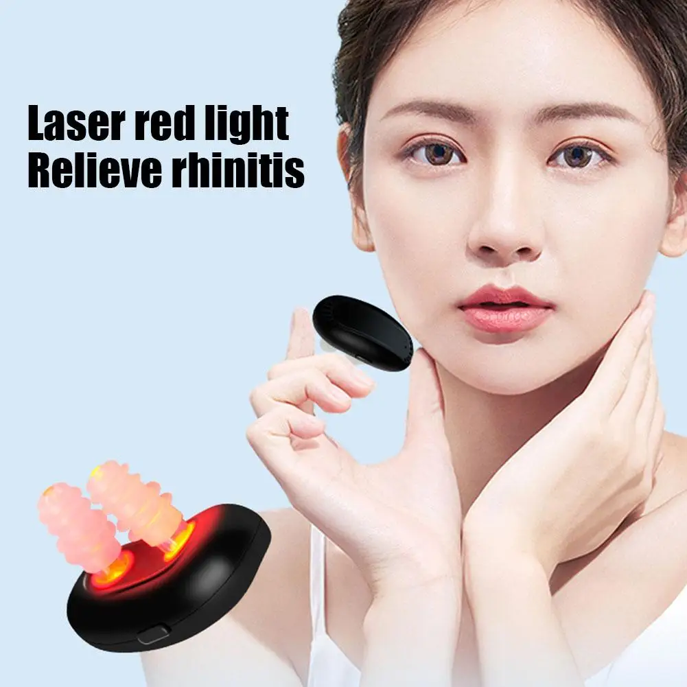 

Portable Infrared Rhinitis Device Rhinitis Machine For Improving Nasal Ventilation Red Light Nasal Therapy Instrument H9v6