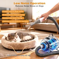 Dog Hair Dryer With Adjustable Temperature Speed Pet Grooming Set Dog Grooming Dryer Blower, Pet Dryer Cool/Warm/Hot Cycle Mode 4