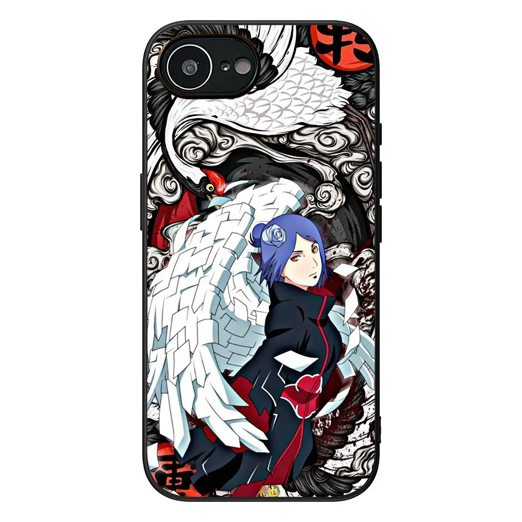 Konan and Pain Akatsuki Soft Phone Case Cover