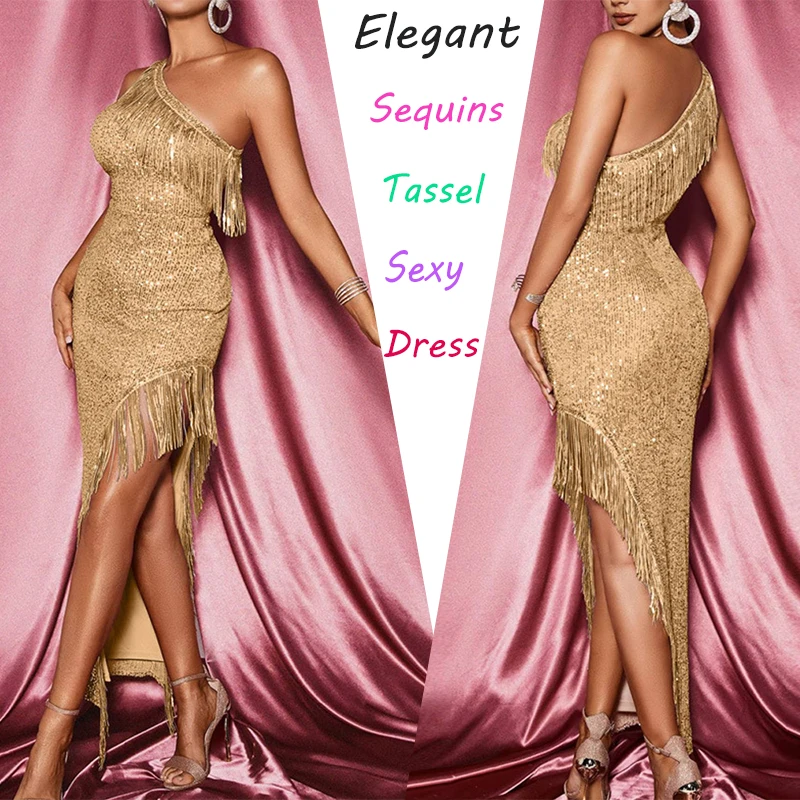 

Женское винтажное платье с блестками, элегантное вечернее платье для выпускного вечера, роскошное платье с открытой спиной для ночного клуба, дня рождения, 2024