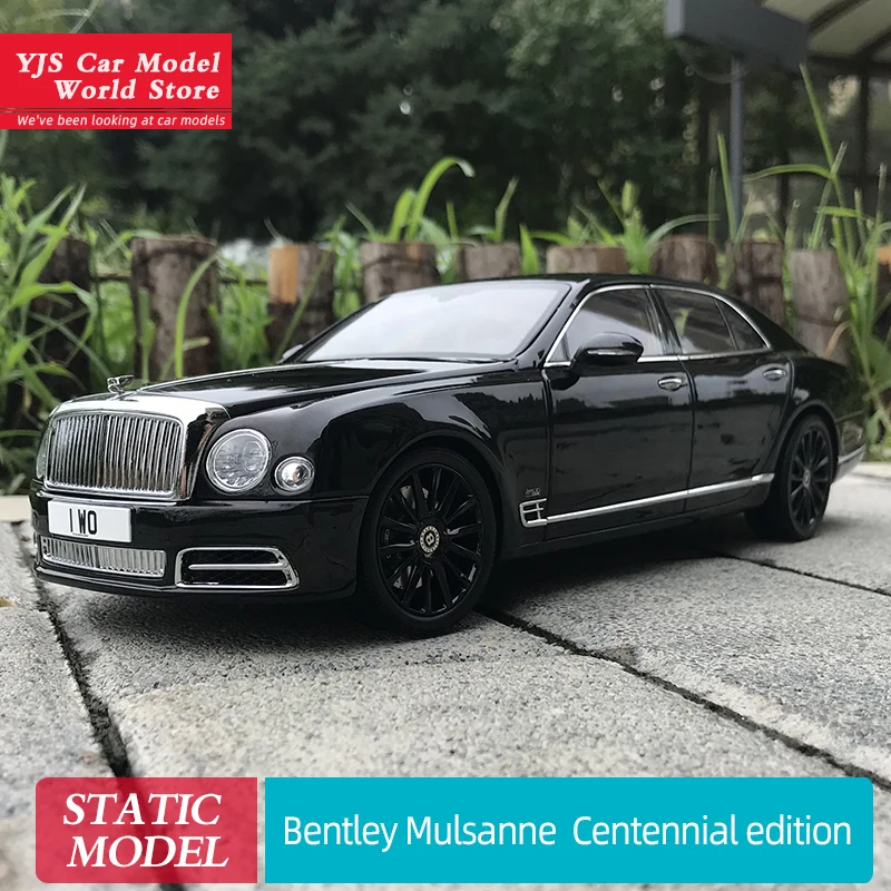 

Almost Real 1:18 Bentley Mulsanne Founder Century Collection car model Personal collection of holiday gifts