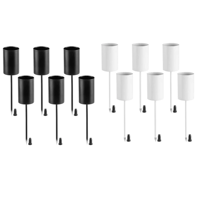 Candle Holders Candle Sticks Holder Taper Candles Skewer 6Pcs candle holders