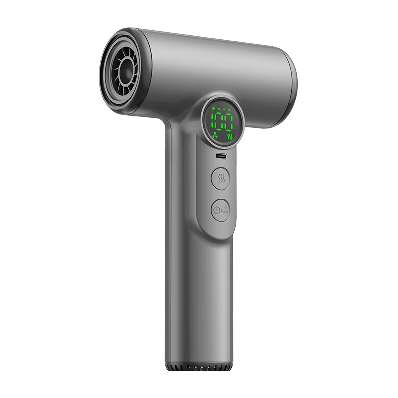 Description Picture 3 of itemWireless Portable 100 Gears 30000RPM High Speed Hair Dryer Quick Dry Negative Ion 15600mAh Intelligent Temperature Control