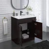 Bathroom Vanity Sink Base Ready-to-Assemble Bathroom Cabinet 24"/30'/36" Width (Vanity Base in Espresso Shaker, 30 inch) 3