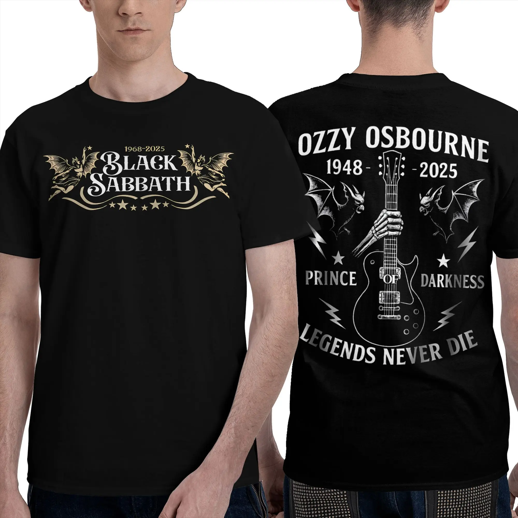 Black Sabbath Ozzy Osbourne T シャツ XL Ozzy Osbourne Vintage 90's OZZY RULES Black Sabbath Heavy