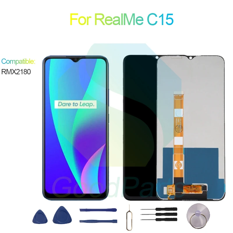 

ЖК-экран для RealMe C15 6,5 дюйма RMX2180 C15, сменный сенсорный дигитайзер в сборе