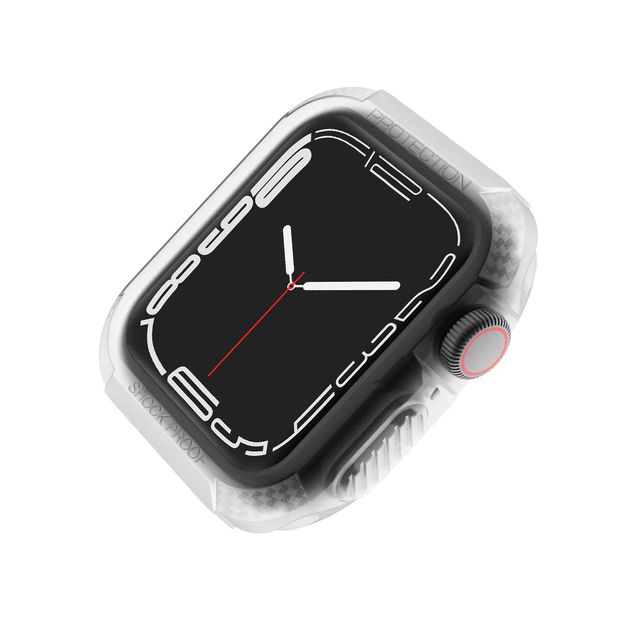 Cover for Apple Watch Case 44mm 40mm 45mm 41mm se 6 5 4 3 iWatch Accessorie TPU Screen Protector Apple watch serie 7 case