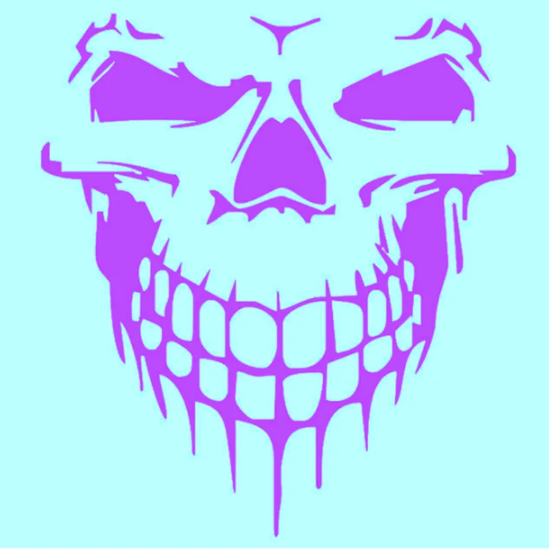 Car Accessories Skull Decal