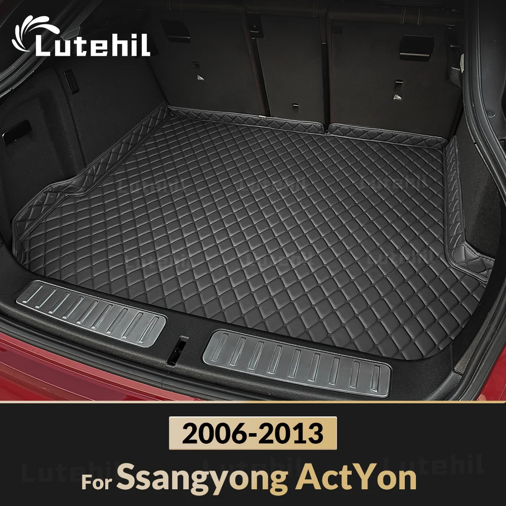 

Водонепроницаемый нескользящий коврик для багажника Ssangyong ActYon 2006-2013 07 08 09 10 11 12