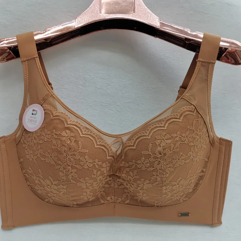 Size from 36/80C/D to 42/95C/D Lace Bra Showing Smaller Thin Sexy