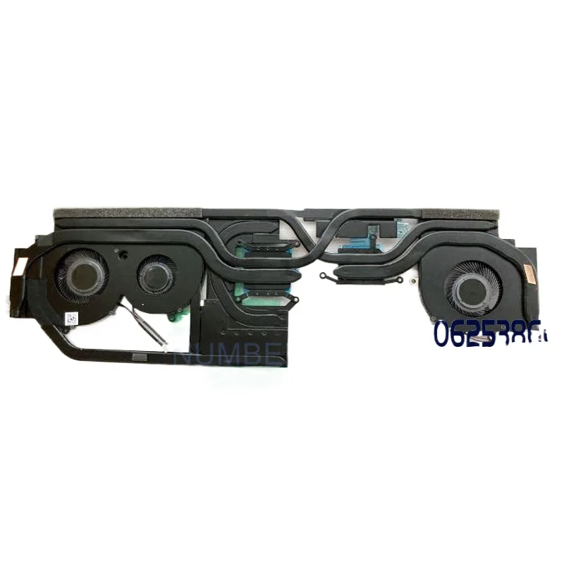 Ventilateur CPU + GPU De Remplacement Pour GS75 P75 MS-17G1 MS-17G2 – 4 Broches, Alliage Aluminium ABS – Refroidissement Efficace Laptop