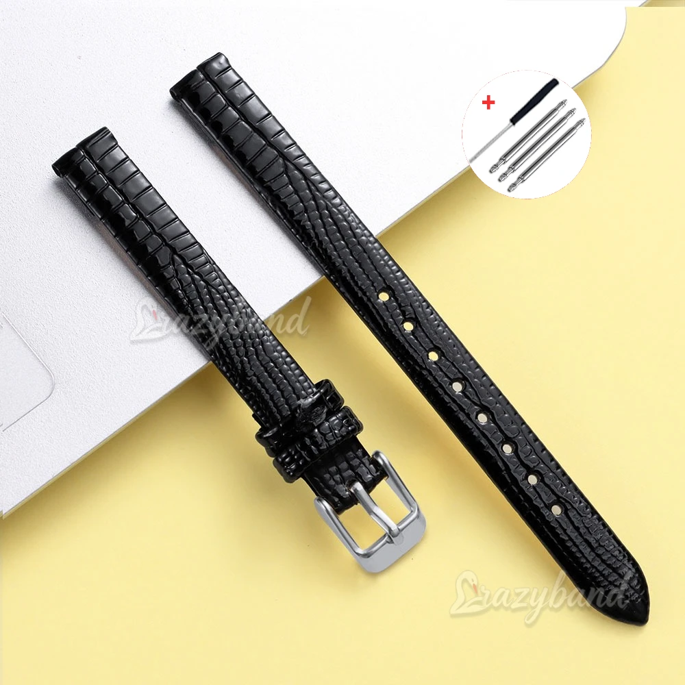 Premium Brown Slim Leather Watch Band – Soft, High-Quality Universal Wristband