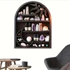 Wood Storage Shelf - Stylish And Practical Wall Shelf, Crescent Sun And Moon Crystal Shelf 6
