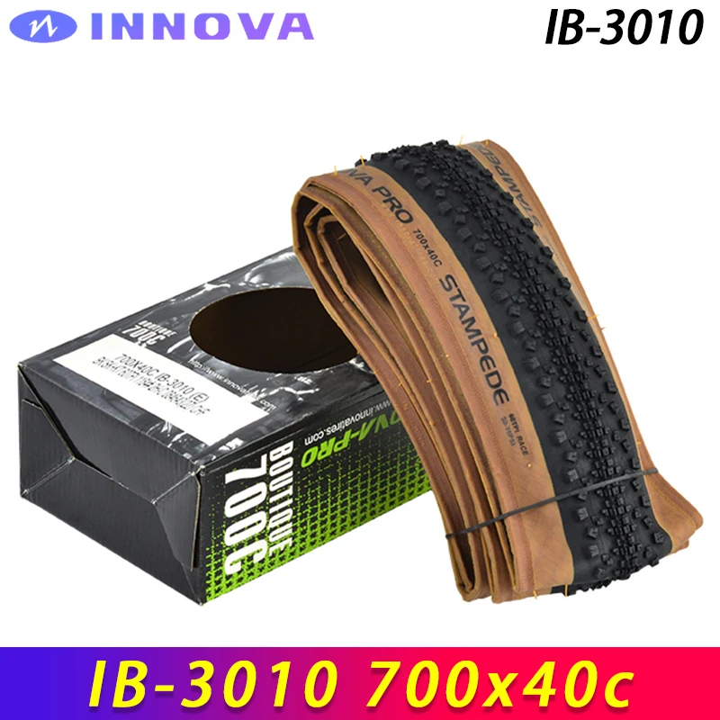 INNOVAIB301029inch700x40CBlackBrownEdgeFoldingTireforMTB