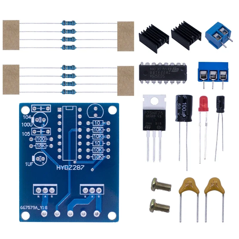 Circuito Booster Inverter Da 12V A 220V 50Hz Test Di Allenamento Dei Componenti Dell'Inverter Booster Della Scheda Di Azionamento Ad Alta Tensione A B