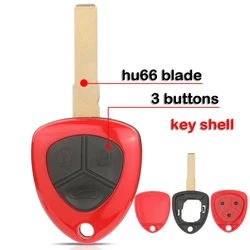 Premium Keyless Entry Case with 1/3 Button Design - Sleek and Durable Key Shell - 3BUTTONS - 1 (X3)
