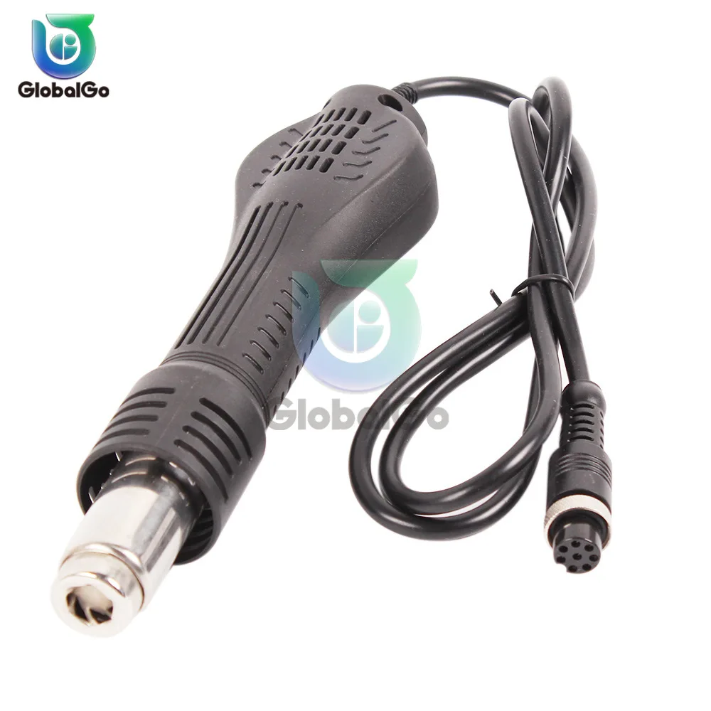 Hot Air Gun Handle Soldering Iron Hot Air Gun Desoldering is Suitable for 858 8858 858D 878A 878 Rework Solder Repair Station saike 898d hot air gun 2 in 1 rework soldering desoldering station smd iron