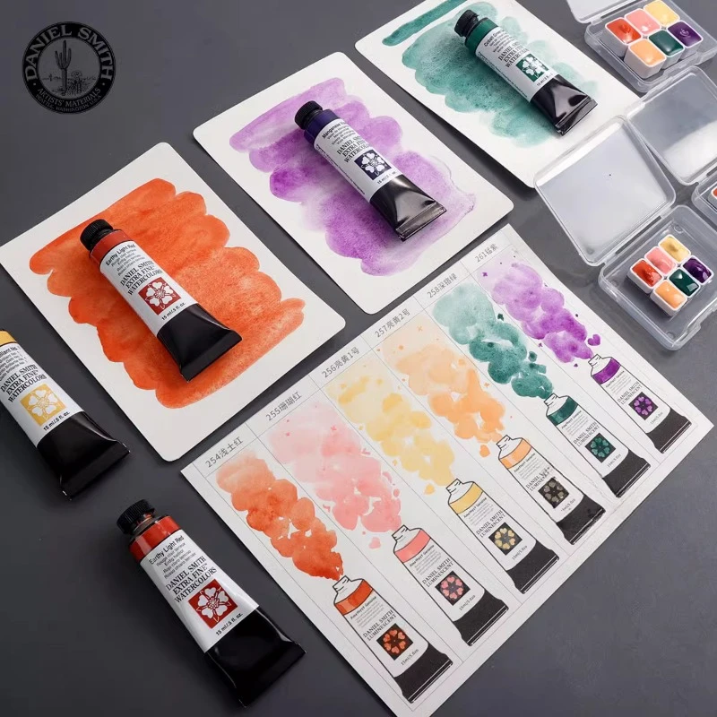 6 Color Watercolor Pigment Skin Color/coral Reef Pink Artist-grade Watercolor Painting Art Supplies watercolor painting set watercolor paint watercolor pigment skin and face paint