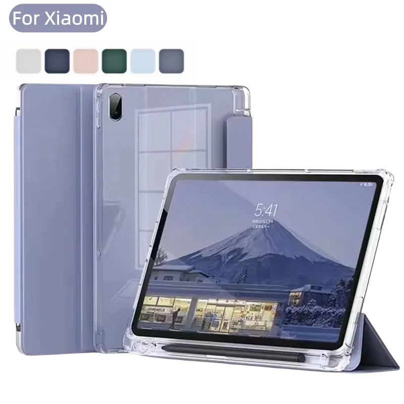 Versatile Magnetic Tablet Cover with Pencil Holder