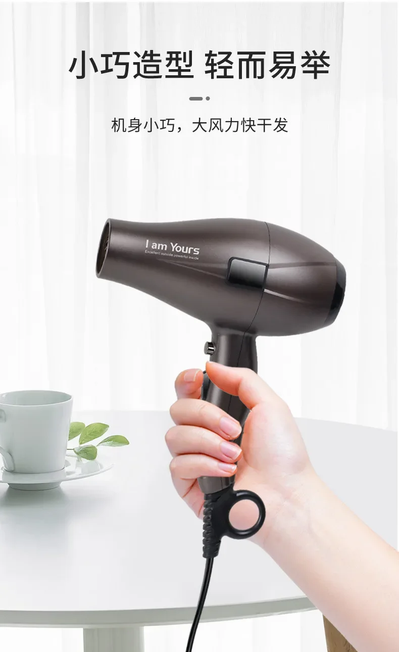 Professional Portable Mini Hair Dryer 2300W For Hair Blow Dryer Styling Tools Hot/Cold Air Blow Dryer 5 Gear Adjustment 220-240V 4