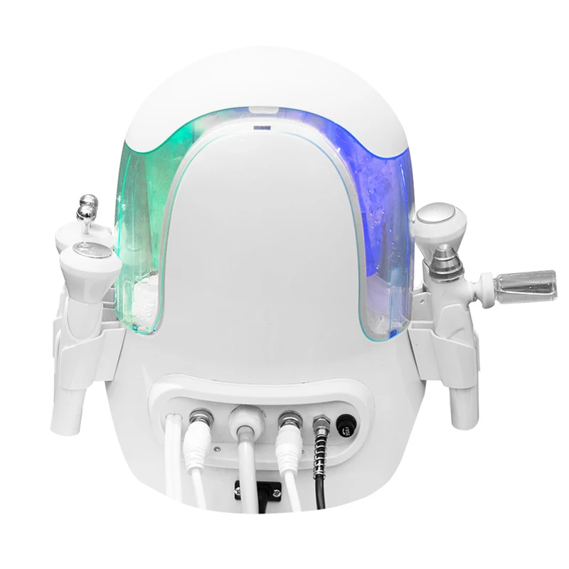 6 In 1 Electric Aromatherapy Ozone Facial Steamer Hydrodermabrasion Machine Spray Moisturize Ultrasonic Facial Beauty Equipment