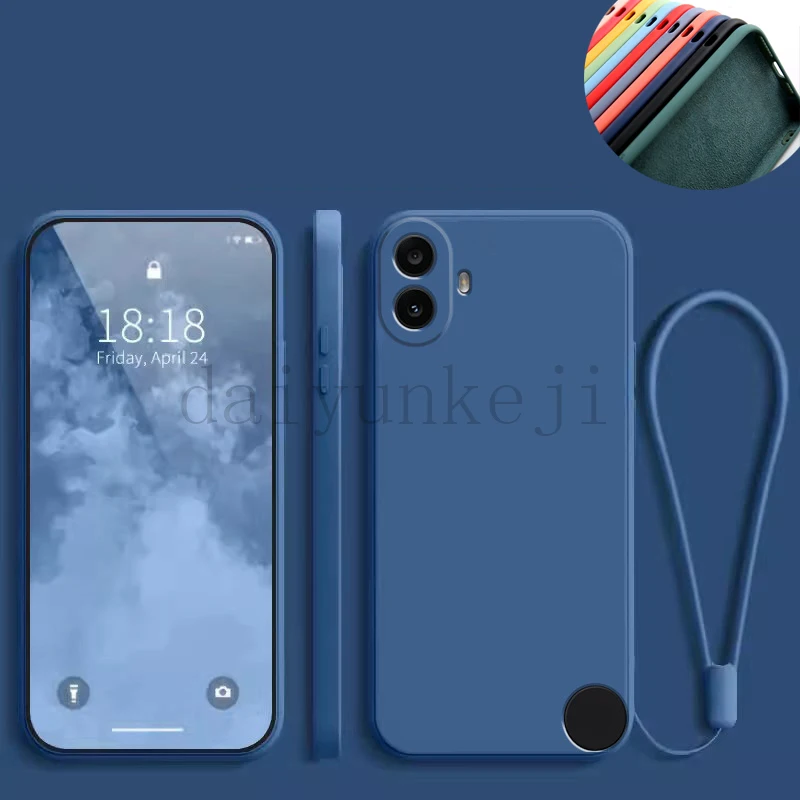 Luxury Shockproof Silicone Phone Case with Screen Protector