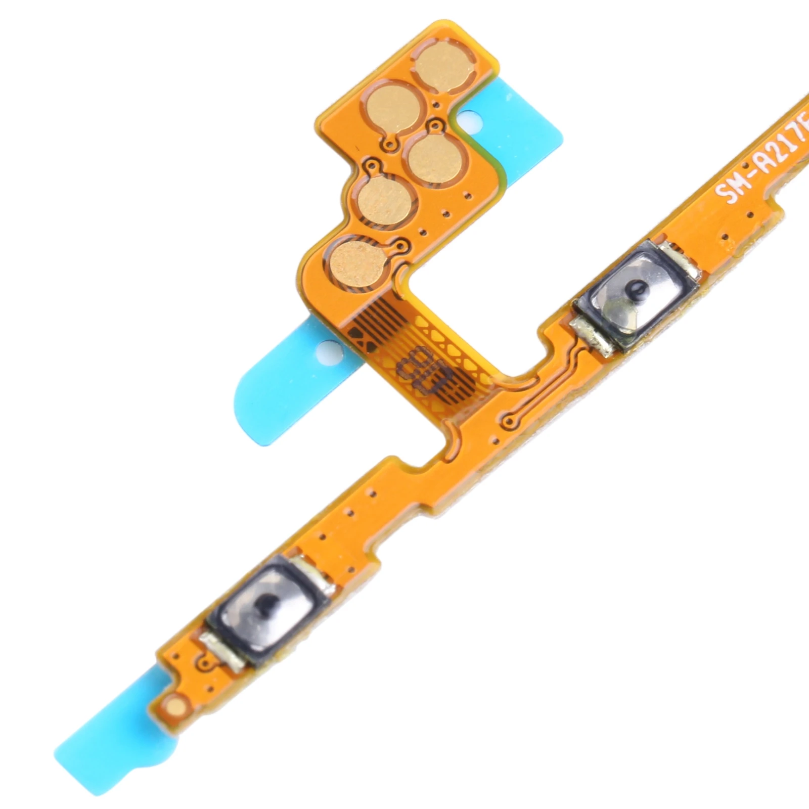 For Samsung Galaxy A21s SM-A217 Power Button & Volume Button Flex Cable， Power Volume Button On Off Key Switch Flex