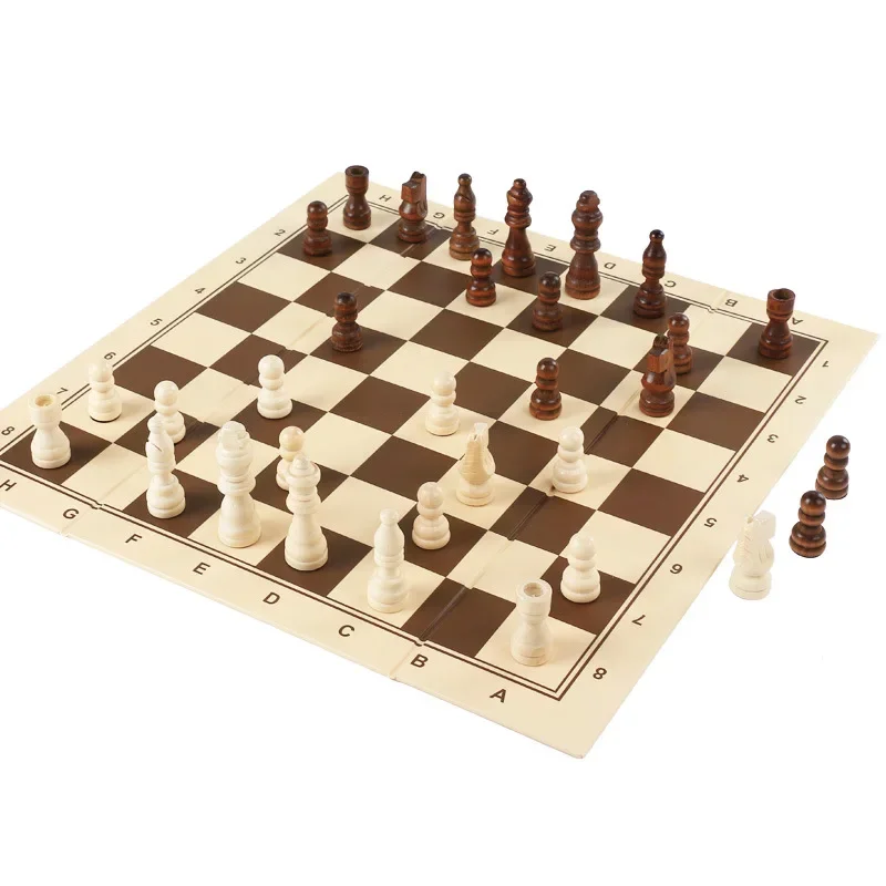 Pezzi Professionali Set Di Scacchiere In Legno Giochi Da Tavolo Per Bambini Di Alta Qualità Figure Di Scacchi Per Famiglie Ajedrez Gioco Da Tavolo Tem