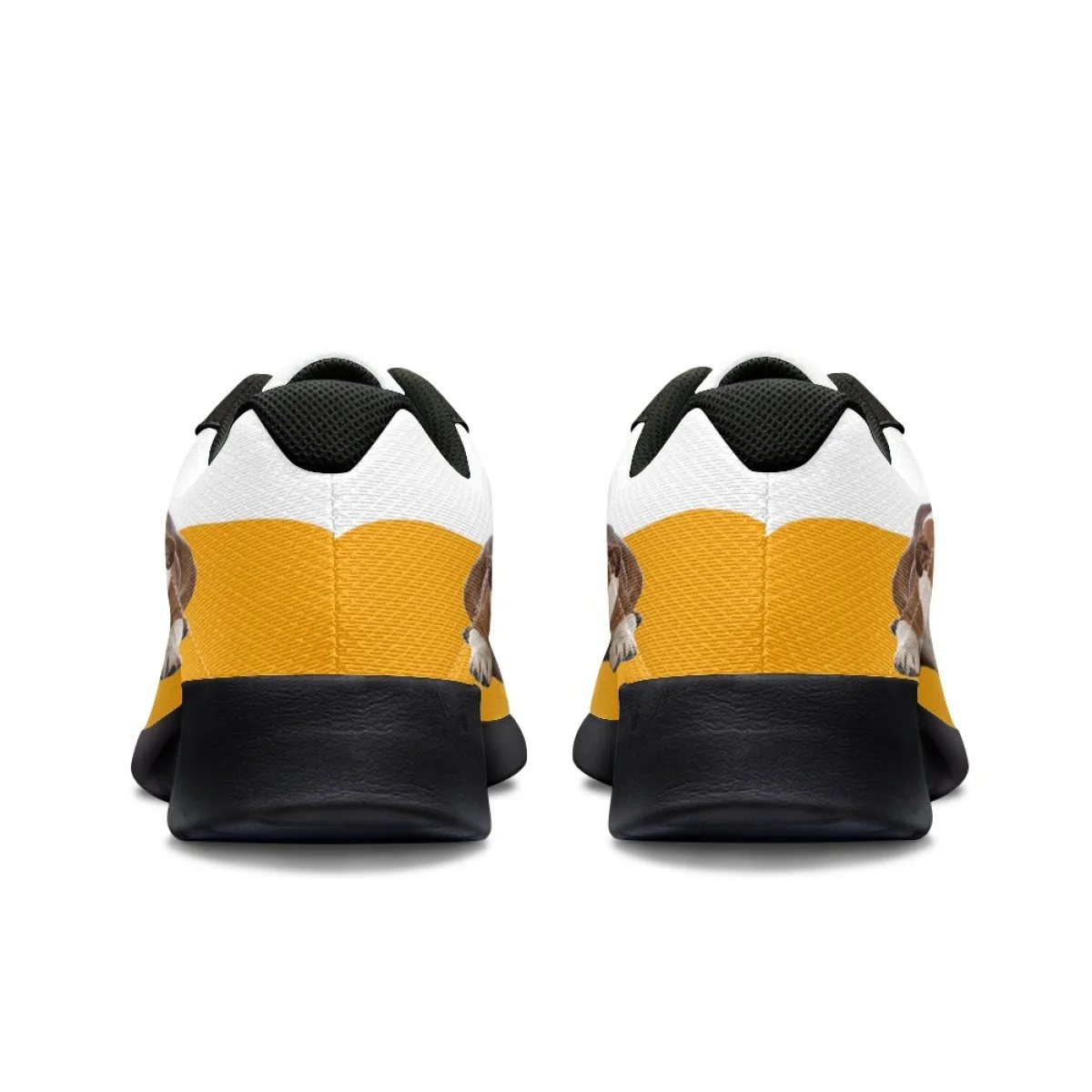 Cartoon Cute Bulldog Pattern Breathable Soft Women Casual Shoes Fashion Cozy Shock Absorbing Non-slip Ladies Sneaker for Outdoor