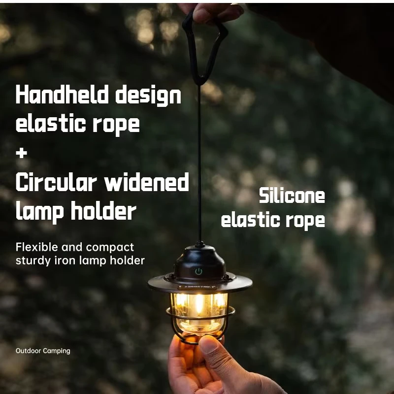 فانوس التخييم العتيق من Runtime - مصباح خيمة خارجي...