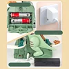Dinosaur Climbing Slide Toy, Paired With 3 Dinosaur Cars, Dinosaur Themed Game Experience For Little Explorer As Halloween Gift 6