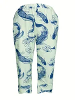 Women Plus Size Woven Spring And Summer Pants - Image 2