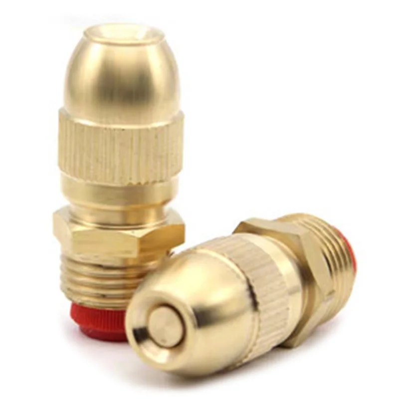 Garden Sprinkler Irrigation Sprinklers 10Pcs 1/2 inch Adjustable Sprinkler Middle Distance Sprinkler Brass Nozzle for Garden Lawn Irrigation Watering Fittings