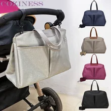 

Baby Diaper Bags Multifunction WaterProof Single Shoulder Crossbody Solid Color Portable High Capacity Hot Storage Handbag