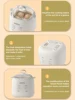【220V CN Plug】 Household Small Automatic Power-off Egg Cooker Multi Functional 9.5-hour Reservation for Egg Boilers 5