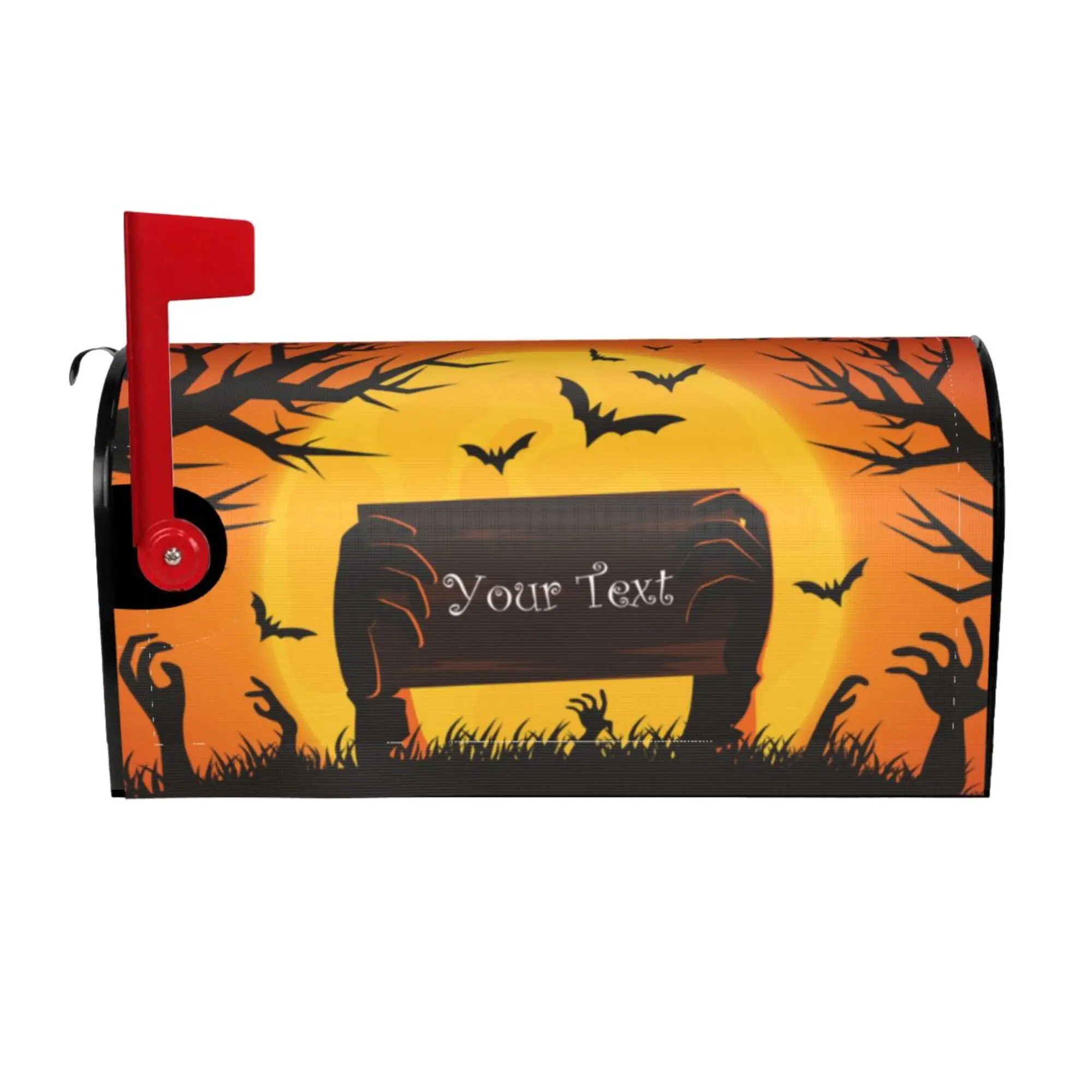 Custom Mailbox Cover Personalized Mailbox Cover Print Image Logo Text Anything Santa Mailbox