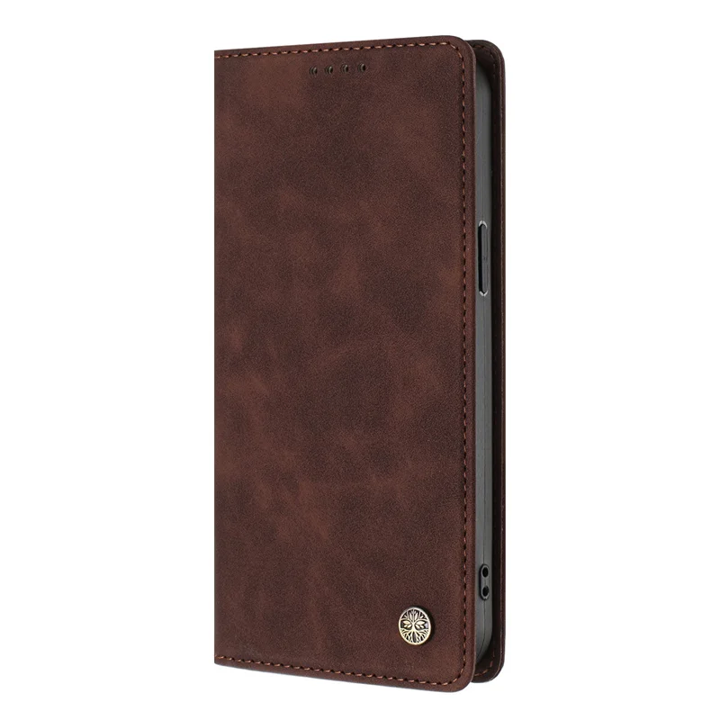 Colorful Macaron Magnetic Leather Wallet Case