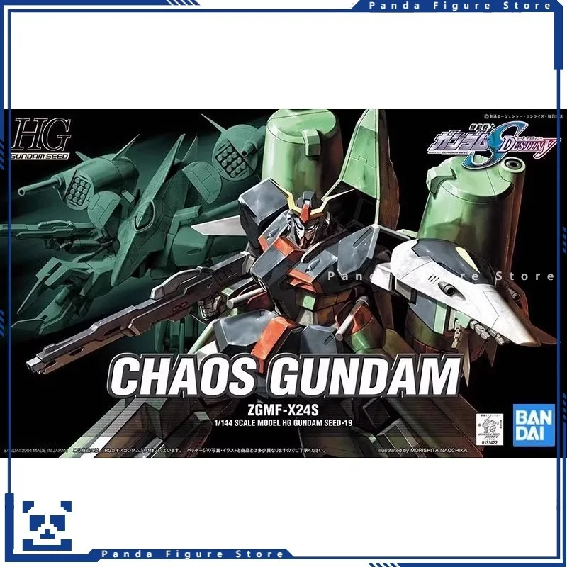 

Женская Bandai HG 1/144, семена Хаоса Gundam, 19 дюймов, экшн-фигурка, игрушка для мальчиков, модель Mecha, подарочный набор для сборки, коллекционная