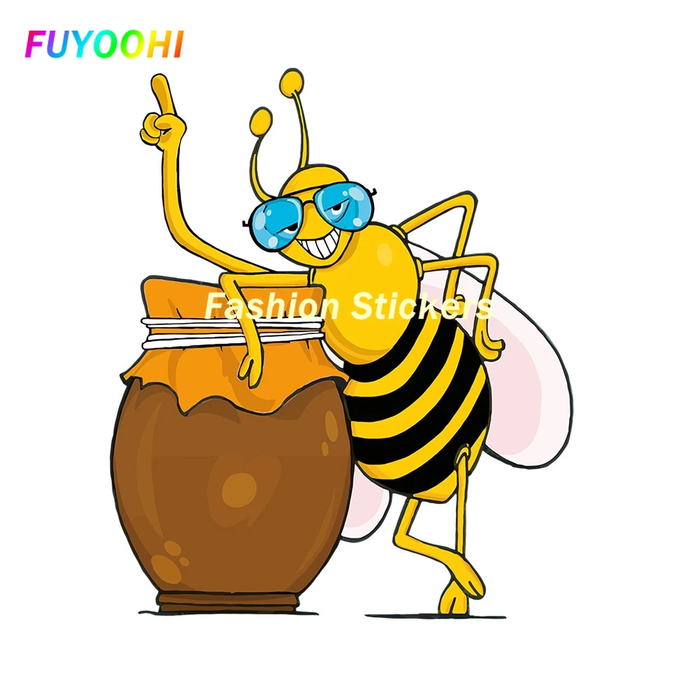 Fuyoohi exterior protection fashion stickers car door bee auto