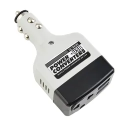 인버터 어댑터, DC-AC 12V, 24V-220V 자동차 액세서리
