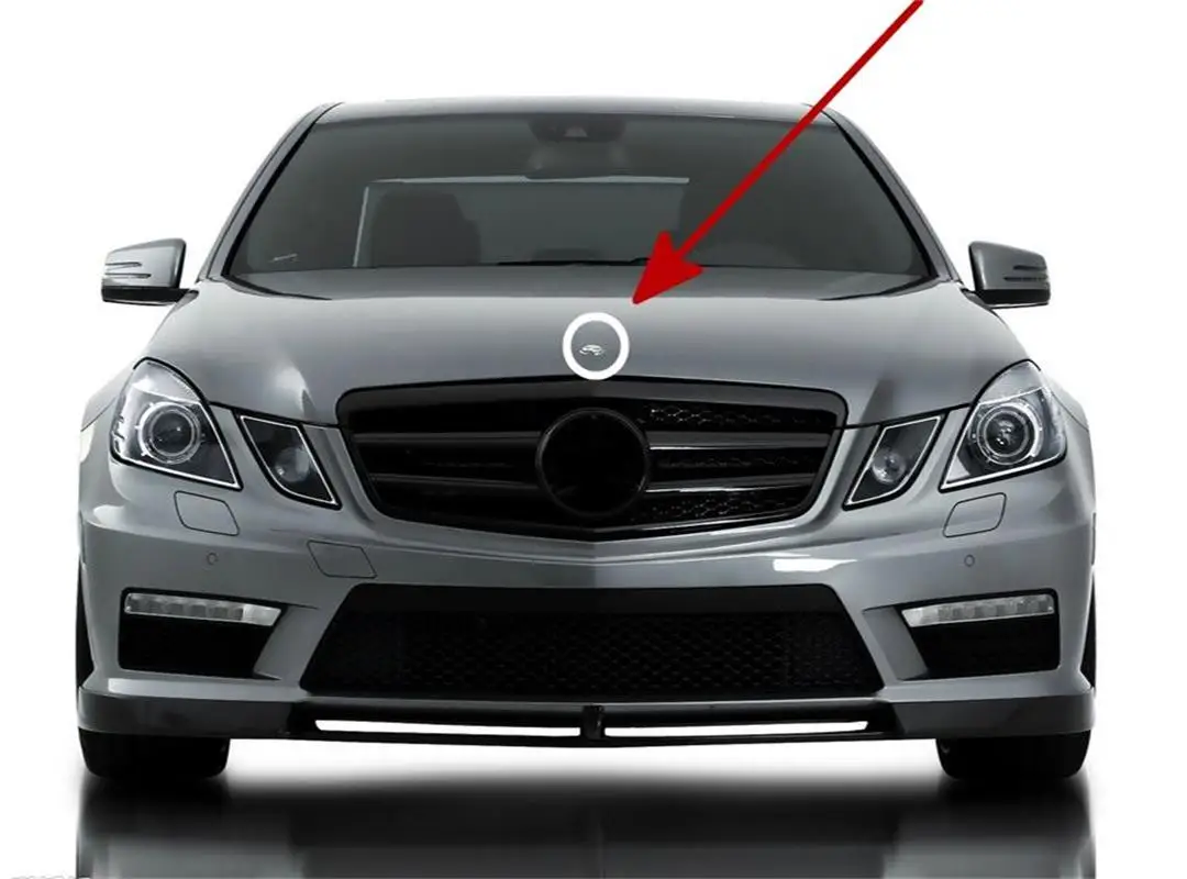 자동차 프론트 후드 배지 엠블럼 수정 액세서리, 메르세데스 AMG W204 W212 W213 W203 W205 W220 W221 W211 W210 A E C 클래스용