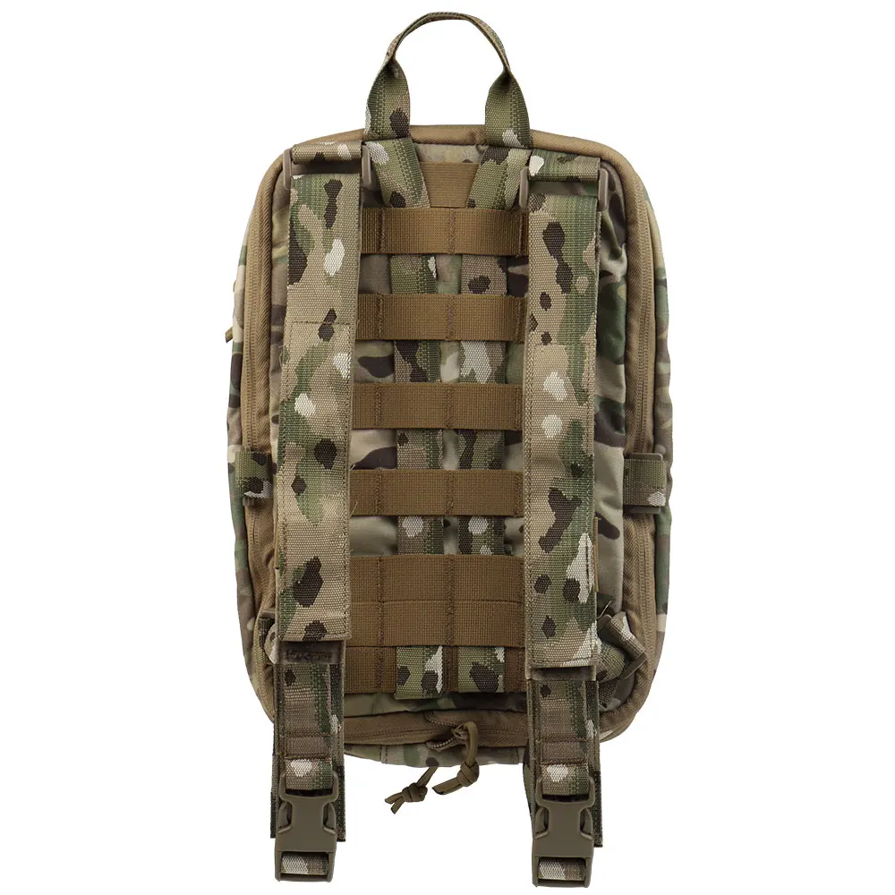 1000D Nylon Tactical Flatpack D3 Backpack Hydration Carrier Expansible Molle Pouch Airsoft Multipurpose Vest Assault Travel Bag