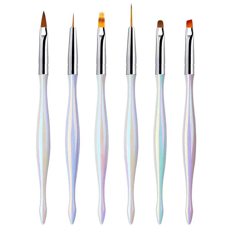 

Nail Art Brush Aurora Stem Nail Pen Gradient Drawing Brush Manicure Tool Nail Supplies for Professionals