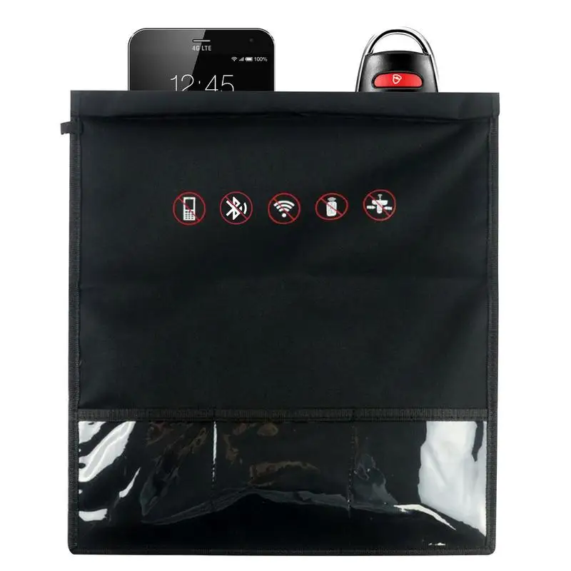 

Signal Blocking Bag Shielding Cage Pouch Wallet Case For Cell Phone Privacy Protection And Car Key FOB Signal Blocking Device
